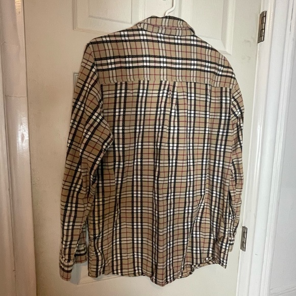 Casey Max L button down vintage shirt plaid womens euc - Picture 4 of 7